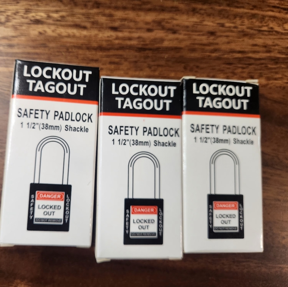 Set of 3 padlock